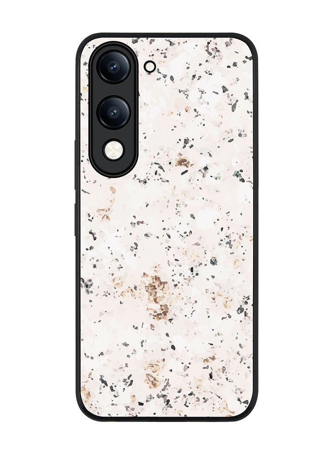 For vivo Y29s 5G / Y19s 5G Case,Slim fit Camera Protection, Shockproof Thin Phone cover  - Marble Print Stone